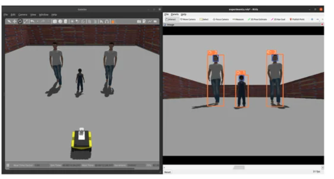 AI-Powered Human-Following Robot